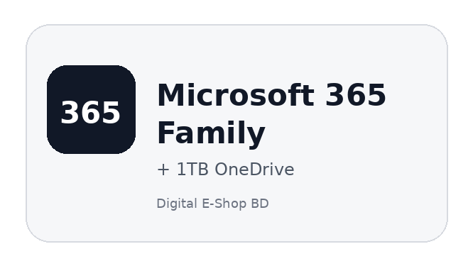 Microsoft 365 plus 1TB OneDrive